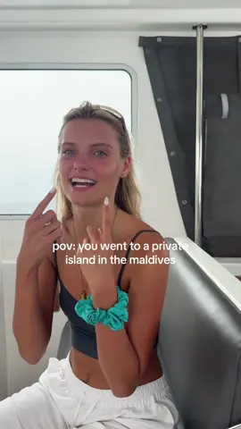 That made me cry!  The private island luxury resort in the maldives experience was too nice…