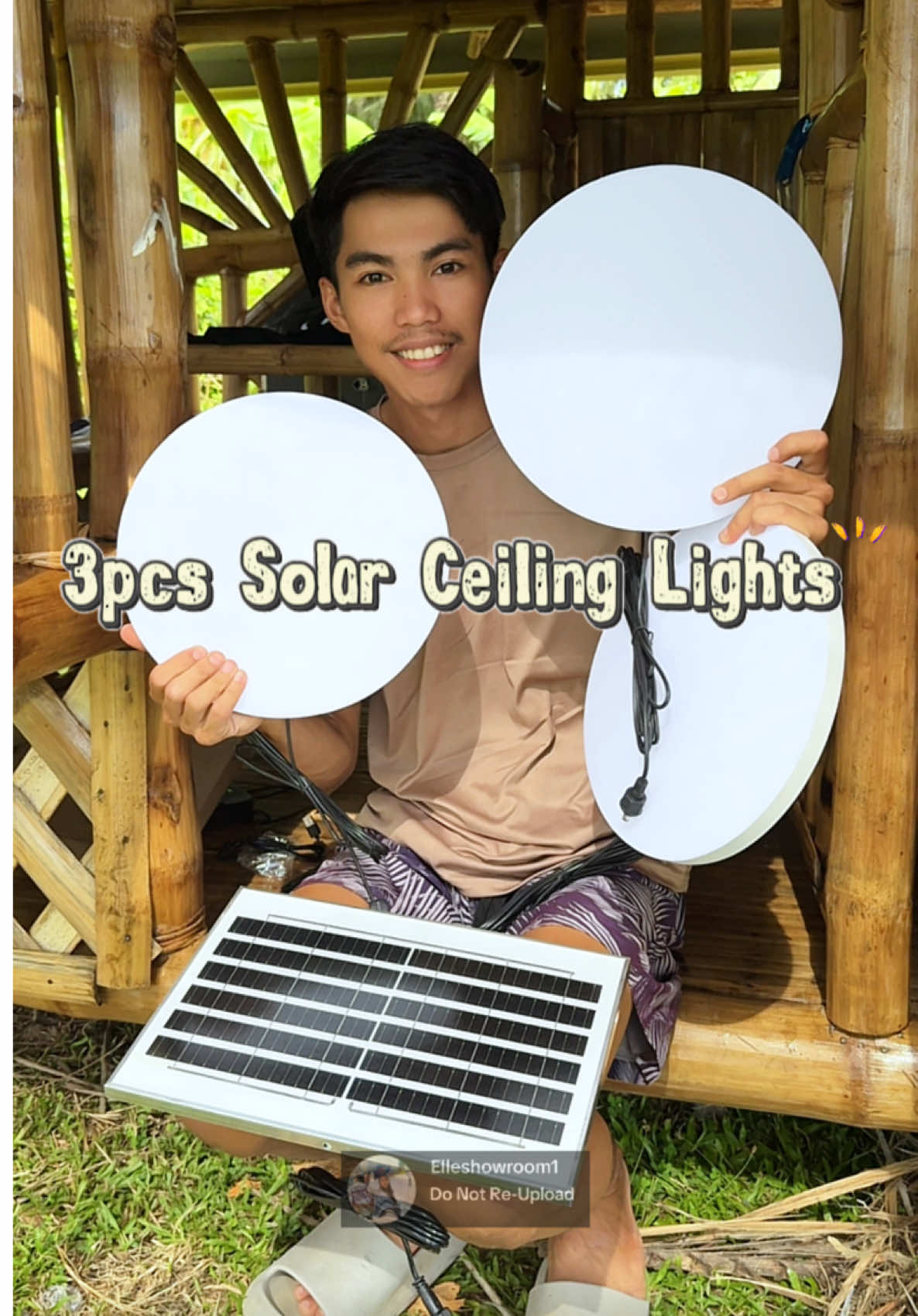 3pcs Solar Ceiling Lights  ✅With Solar Controller for Light Adjustments  ✅Long Lasting Battery Life Last all Night in Full Charge  ✅With Pull Rope Switch Design  ✅Easy to Install and IP76 Waterproof #solarlight #solarceilinglight #ceilinglight #waterproofsolarlights #solar @tonyslamp PH 