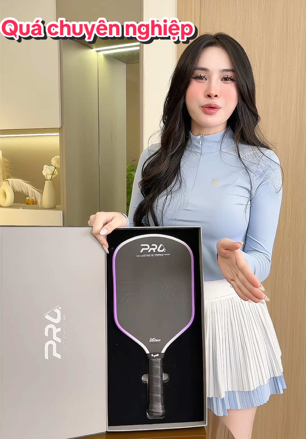 Lên tầm cao mới khi sở hữu em vợt siêu chất lượng này ạ 🥰#zockersportvietnam #pickleball #minm7review #xuhuongtiktok2025 #xuhuong 
