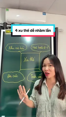 4 xu thế dễ nhầm lẫn ‼️ #cosendaysu #thithptquốcgia #danhgianangluc #LearnOnTikTok #xuhuong 