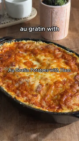 The full recipe for these Au Gratin Potatoes with Ham is on biteswithbri.com. You can also google “au gratin potatoes with ham bri”. #augratinpotatoes #potatorecipe #sidedish #familymeals #foryoupage 