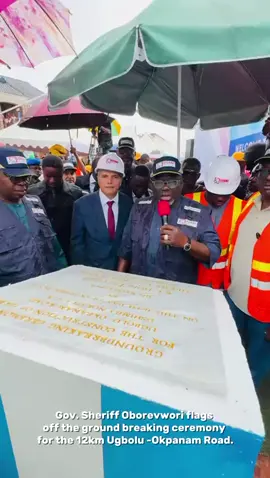 BREAKING NEWS: Delta State has officially launched the construction of the 12km Ugbolu–Okpanam Road, a major infrastructure project designed to ease movement and strengthen regional connectivity. #MOREAgenda #fypシ゚viral #fypシ゚viral 