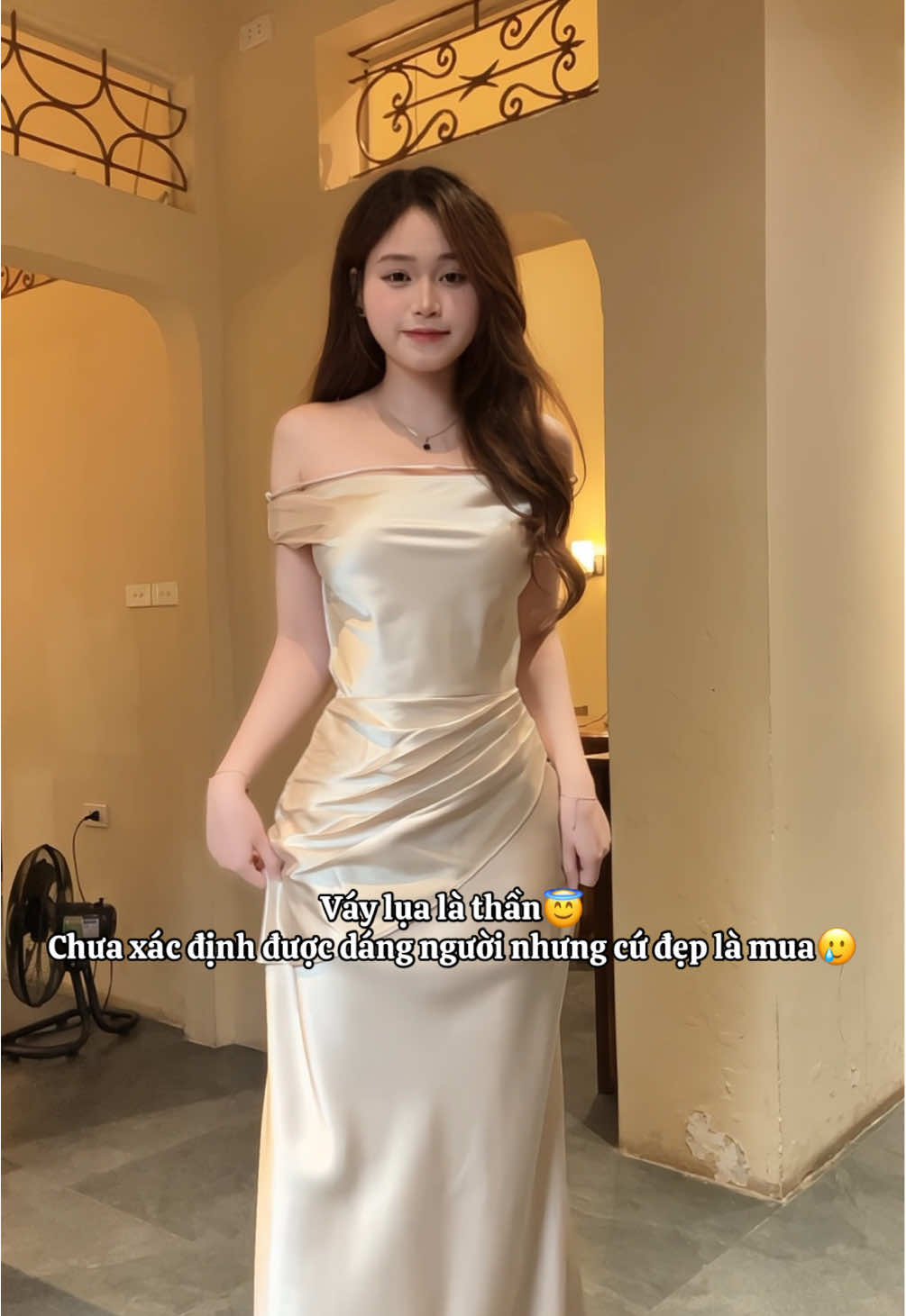 Huhu phải có trong tủ đồ đi mn ơi #vaylua #vayxinh #thoitrangnu #viral #xuhuong 