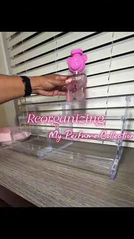 Reorganizing my perfume collection #perfume #fragrance  #perfumecollection #fragrancetiktok #girlytok 