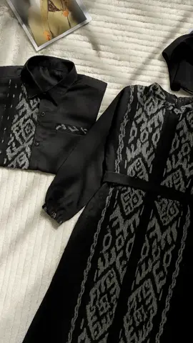 Set couple belvia black couple tenun #setcouple #bajucouple #setcouplebatik #outfitcouple #ootdfashion 