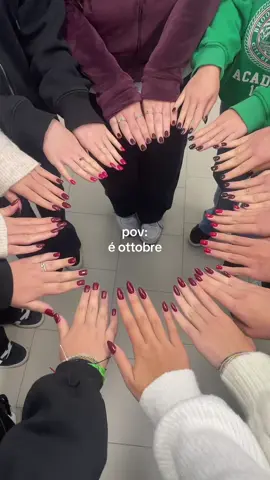 october nails>>> #perte #fyp #scienzeumane 