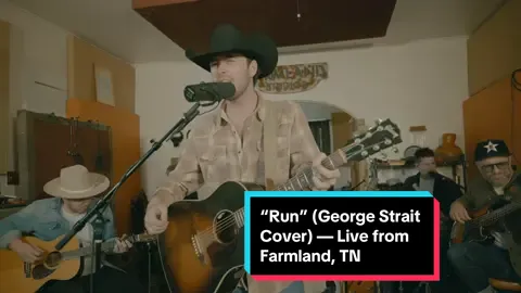 “Run” (George Strait Cover) — Live from Farmland, TN Grew up next door to Tony Lane, one of the writers on this song. Hearing my parents talk about him writing for guys like George Strait made me believe making a living off songs was possible. Felt right to cut this one live at Farmland. #ConnerSweet #GeorgeStrait #Run #TonyLane #LiveSession  