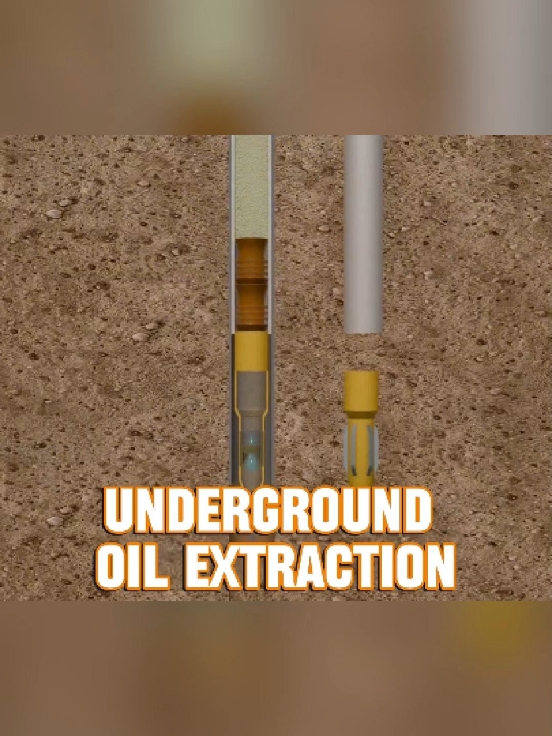 How they extract oil from thousands of feet underground! Mind-blowing process 🤯 #oildrilling #engineering #usa #viral #science