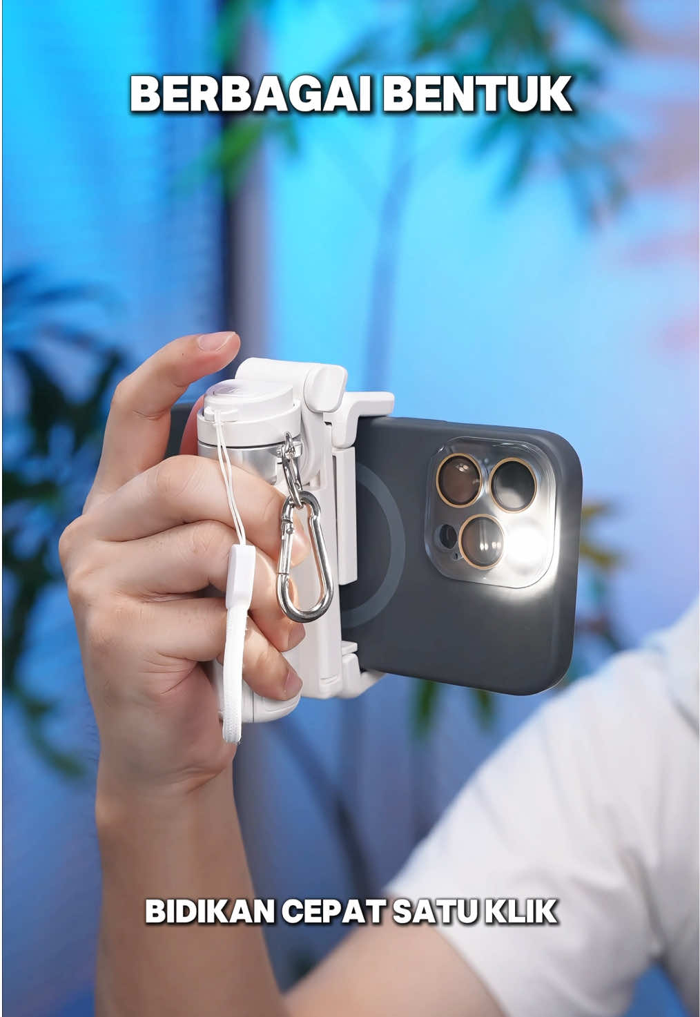 🔥Teleskopik dan dapat dilipat, dengan bentuk serbaguna dan rotasi bebas, ini adalah penolong terbaik untuk mengabadikan momen indah selama perjalanan luar ruangan! Tongsis/kaki empat ponsel M1P produksi WEMI.🤳✨#tripod #tongsis #tripodbluetooth #tongsisbluetooth #selfiestick 