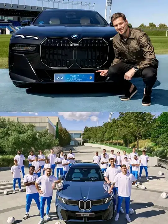 Pemain Real Madrid dapat mobil dinas BMW🔥 #realmadrid#halamadrid  #realmadridfc#bmw #kingmadrid👑  @realmadrid @Real Madrid Info 
