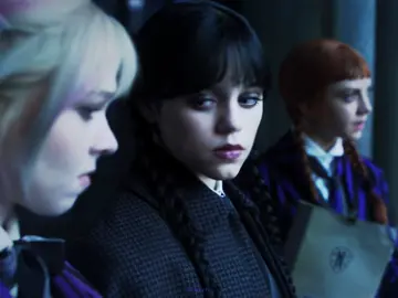 maybe the world is yours | тгк prexzfl | #wednesday #wednesdayedit #wenclair #jennaortega #enidsinclair 