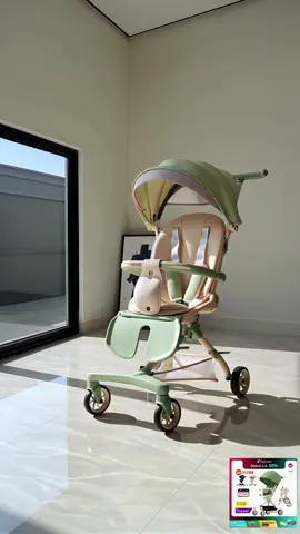 stroller bayi FLYBB ringan dan bisa dilipat praktis buat dibawa kemana aja dua arah kursi empuk dengan kanopi pelindung cocok untuk bayi dari lahir sampai balita buruan beli sekarang sebelum kehabisan [HASHTAG] #strollerbayi #stroller2arah #strollerlipat #strollertravel #strollerringan      