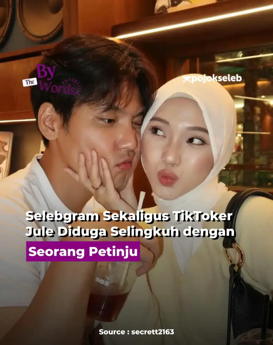 Selebgram Sekaligus TikToker  Jule Diduga Selingkuh dengan  Seorang Petinju Kabar mengejutkan datang dari selebgram sekaligus TikToker, Jule. Ia diduga berselingkuh dengan seorang petinju setelah beredarnya beberapa tangkapan layar percakapan yang memperlihatkan kedekatan mereka. Isu ini langsung jadi perbincangan hangat di media sosial. Banyak warganet yang menduga hubungan Jule dan sang petinju sudah terjalin cukup lama, meski keduanya belum memberikan klarifikasi apapun. Hingga kini, baik Jule maupun pihak yang dikaitkan dengannya belum buka suara. Publik pun masih menunggu penjelasan langsung untuk memastikan kebenaran kabar yang beredar. #entertainment #pojokseleb #tiktokberita #bythewords 