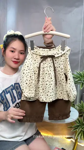 Sét bộ xinh cho bé  #setxinhchobe #setbobegai #quanaobegai #oniki #thoitrangtreem 