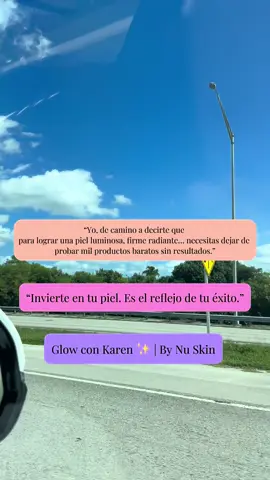 ✨Invierte en tu piel, es el reflejo de tu éxito ✨ #GlowConKaren #skincare #beautyandwellness #nuskinproduct #skintips 