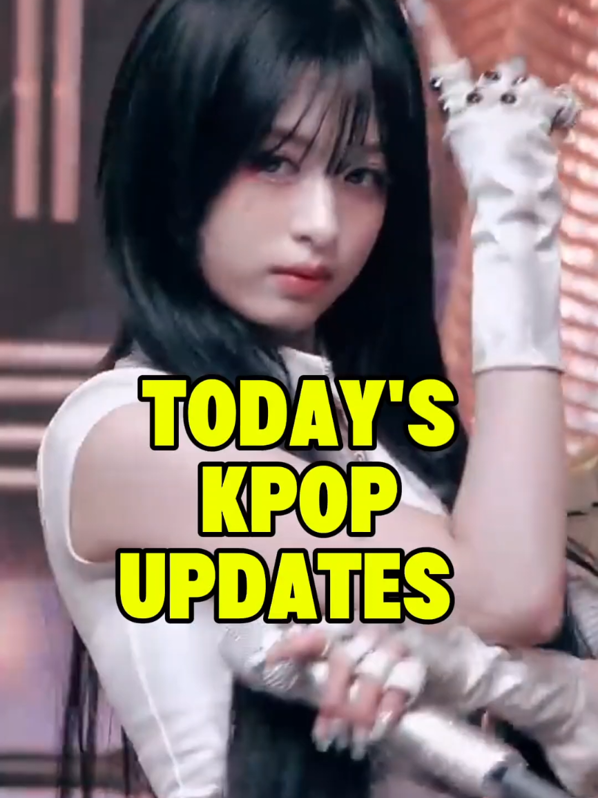 Today's Kpop Updates ✨️  #kpopfyp #kpopupdates #kpop #illit #twice 