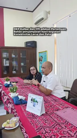 Pontianak - Dinas Kelautan dan Perikanan Provinsi Kalimantan Barat, Yayasan Planet Indonesia (YPI) dan Bidang Terkait melaksanakan pertemuan tentang penyampaian hasil kegiatan Konektivitas Larva dan Peta serta pembahasan rekomendasi review Rencana Zonasi Kawasan Konservasi Perairan Daerah (KKPD) Kubu Raya pasca FGD. #dkpprovkalbar #dkpkalbar  #provkalbar  #kuburaya  #perikanankalbar 