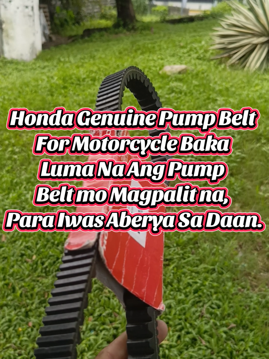 Honda Belt,magpalit na para iwas aberya sa daan #honda  #belt #motorparts #longride #riders  