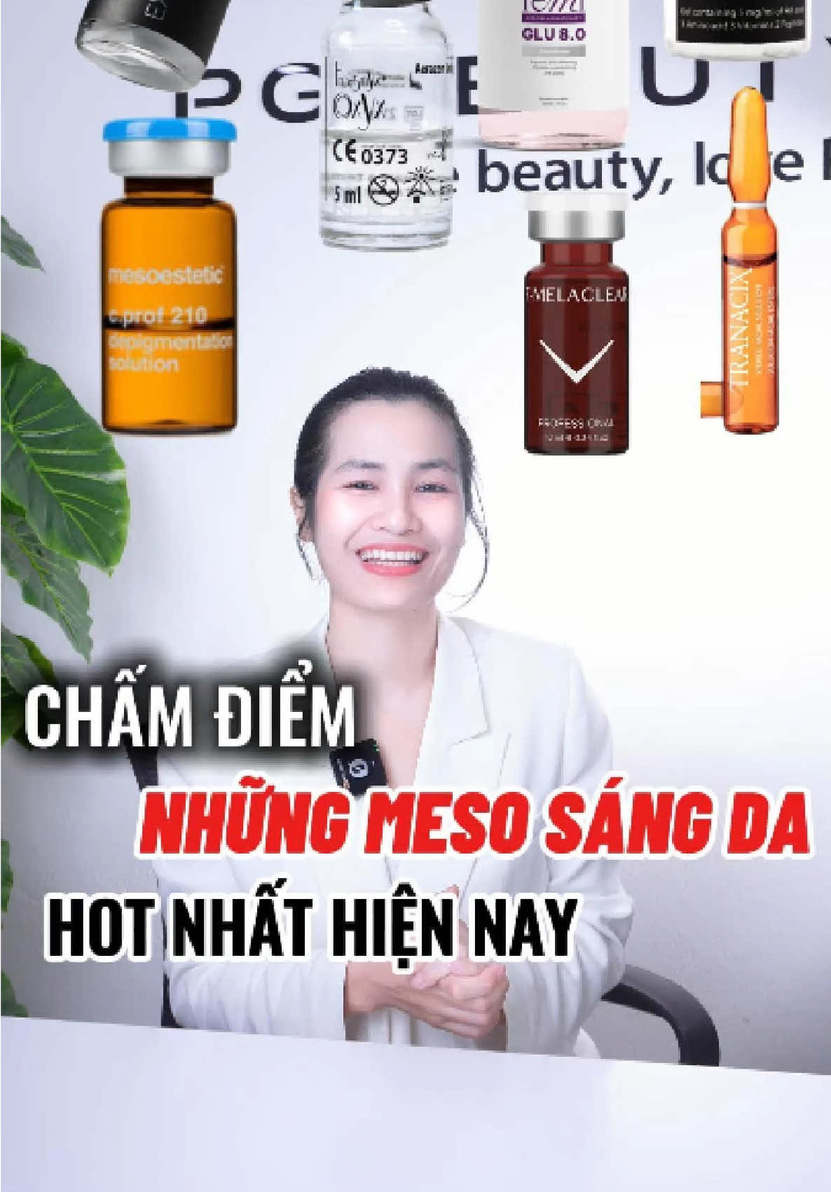 Chấm điểm những meso sáng da hot nhất hiện nay #pgbeauty #homeskincare #mesosangsa #exocode #mesoestic 