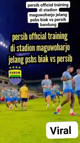 Viral terbaru hari ini persib official training di stadion maguwoharjo jelang psbs biak vs persib bandung  #sport #tiktok #persibhariiniamysport #mangamaysimadu #persib 