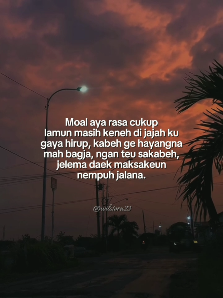 Moal aya rasa cukup lamun..#storysunda #storywa #katakatasunda #storywa #CapCut 