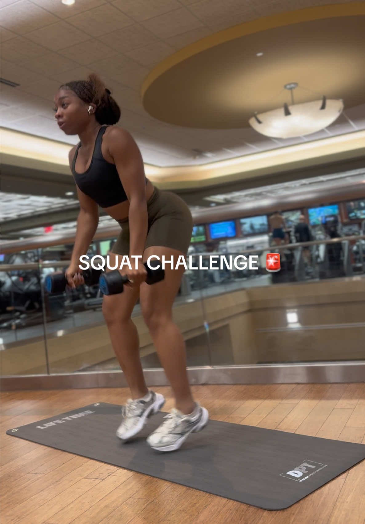 intense legs & glutes challenge 😮‍💨 #legs #glutes #squatchallenge #legday #fyp 