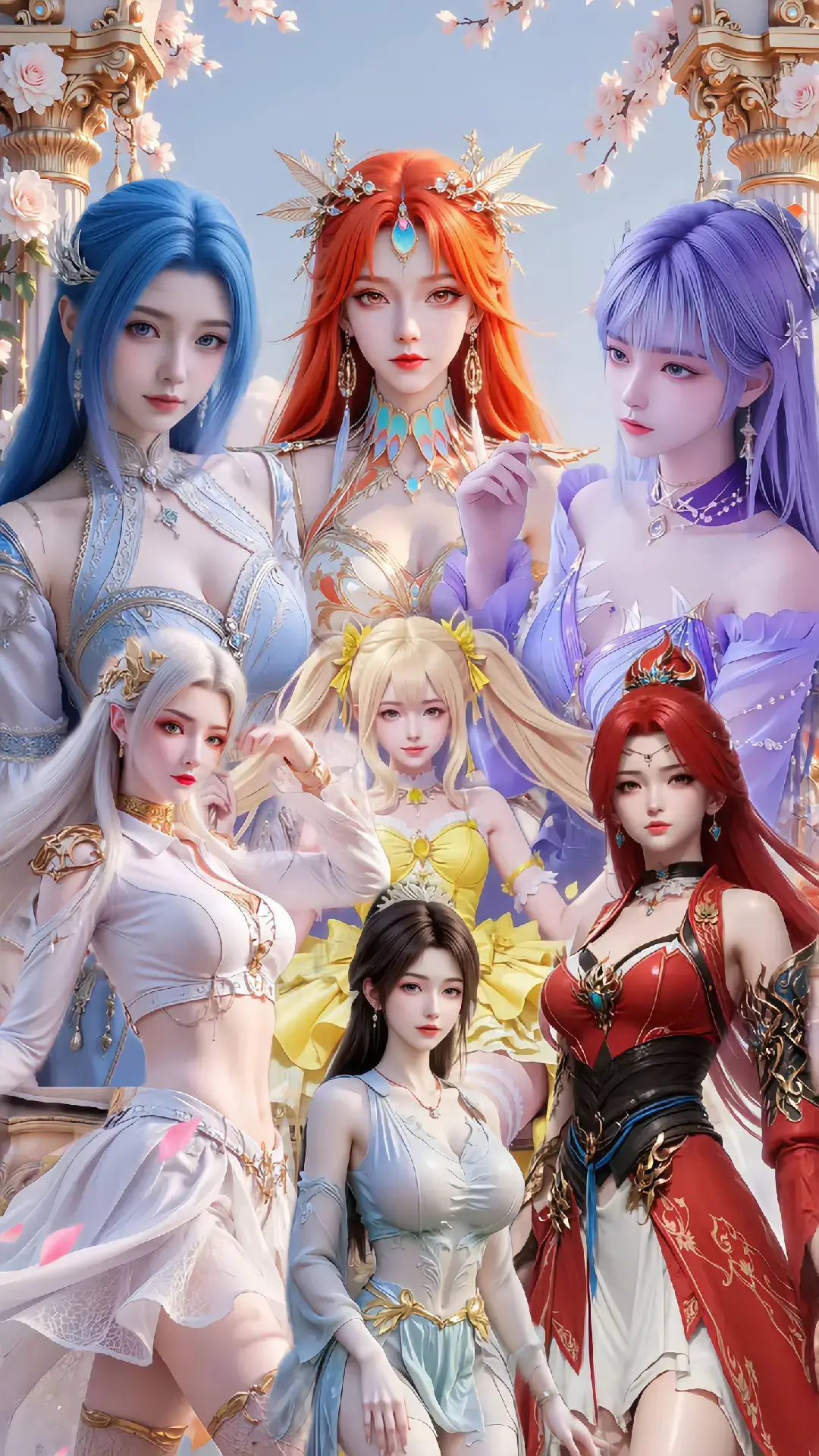 1. Tang Wutong - Soulland 2 2. Liu Qiyue - The Demon Hunter 3. Sheng Cai'er - Throne of Seal 4. Cailin - Battle Through The Heavens 5. Chen Ying'er - Throne of Seal 6. Tang Huo'er - Battle Through The Heavens 7. Song Yu - A Record of a Mortal Journey to Immortality #wallpaper #wallpapers #wallpaperhd #donghua #douyin抖音 