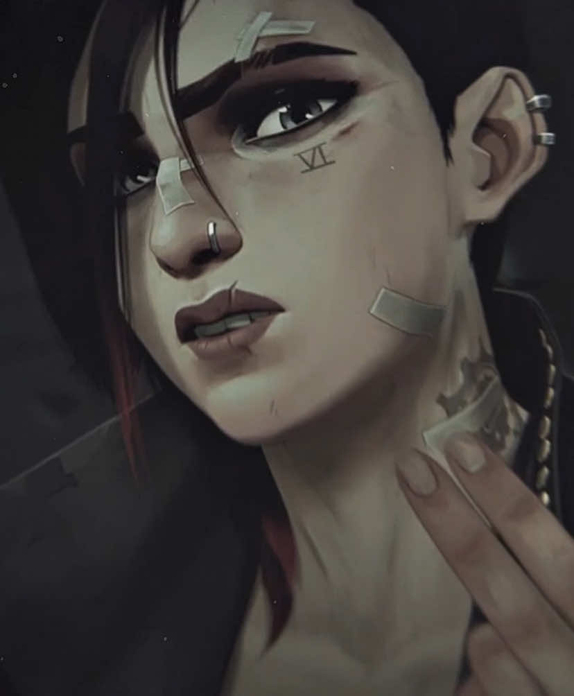 #VI difference between season 1 vi & emo vi is crazyyy  #arcane #aftereffects #fyp #odetari 