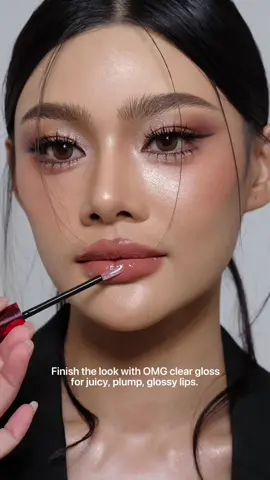 How to แต่งหน้าลุค Soft glam ขั้นตอนแบบละเอียดเลยค่า แต่งตามได้แน่นอน  #makeup #cushionomg #omgbeauty #lipvinylomg #howto 