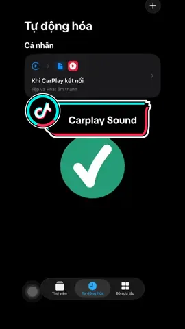 Đáp ứng nhu cầu của anh em mình lên cách cài carplay sound Yêu cầu IOS26, file ib zép lao em nhé #carplay  #carplaysound  #xuhuong  #oto #maybay 