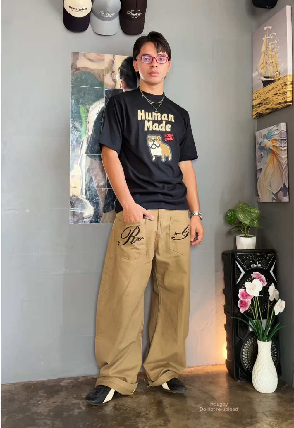 Bow Wow! 🐶 Human made graphic tee from @MORRADITO CLOTHING APPAREL — try them on! 🫶💯 #humanmadetee #graphictee #graphicshirts #shirtformen #shirtrecommendation 