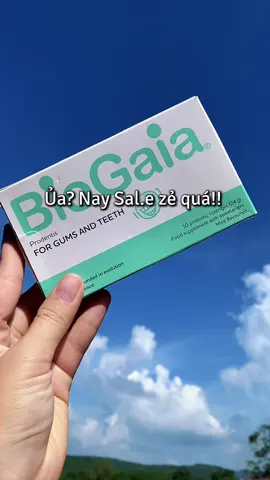 Viên ngậm men vi sinh cải thiện h.ôi miệng #biogaia #menvisinhnhakhoa #biogaiaprodentis #salegiuathang #hoimieng 