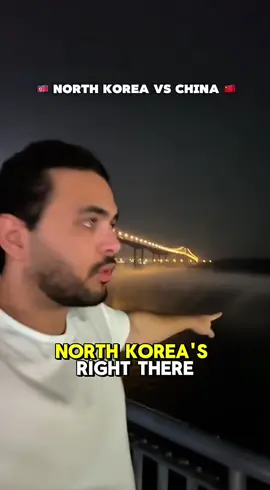 Arab visits the border of North Korea #arab #mystery #northkorea #travel #fyp 