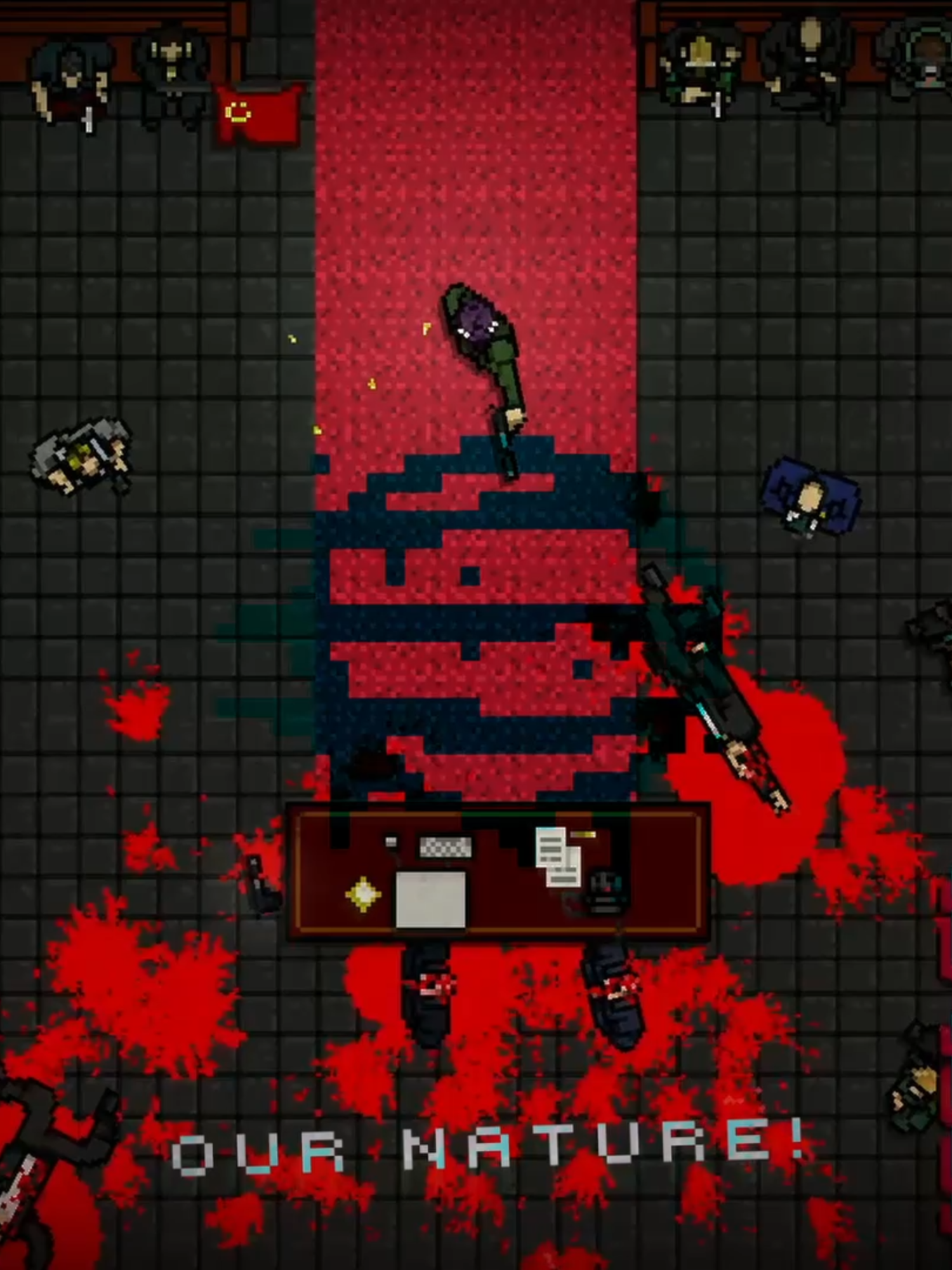 HOTLINE MIAMI - WHITE HOUSE / CARPENTER BRUT, WAKE UP THE PRESIDENT. . . . THIS IS MY TRUE NATURE! Anyways, I've decided to start making the videos I want to do, and at the time I want to make them. I won't really have an 'upload schedule' anymore, though I can say atleast 1 video a week will be the rule. #hotlinemiami #hotlinemiamicollection #hotlinemiami2 #fypシ゚ #fyp #fypage #hotlinemiami2wrongnumber #foryoupage #carpenterbrut #foryou