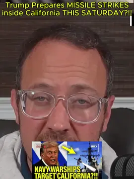 Trump Prepares MISSILE STRIKES inside California This SATURDAY?!! #TRUMP #trump2024🇺🇸 #meidastouch #new #tiktoknews 
