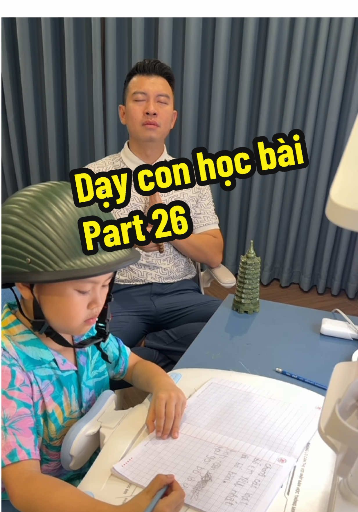 Dạy con học bài - Part 26 #vtmgr #thaihoa88 #minhkhoi88 #funny #baby