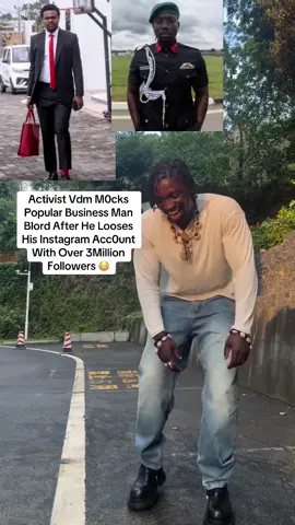 Activist Vdm M0cks Popular Business Man Blord After He Looses His Instagram Acc0unt With Over 3Million Followers 😳 #fyp #goviral #vdm #blord 