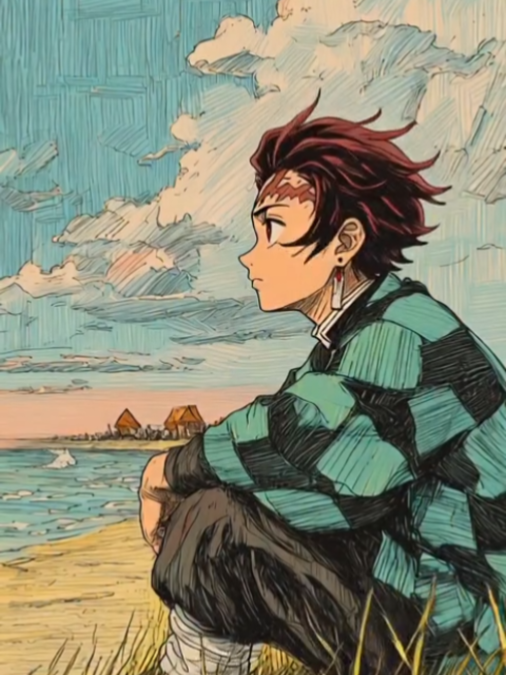 #tanjiro #demonslayer #livewallpaper #wallpaper #animewallpaper 
