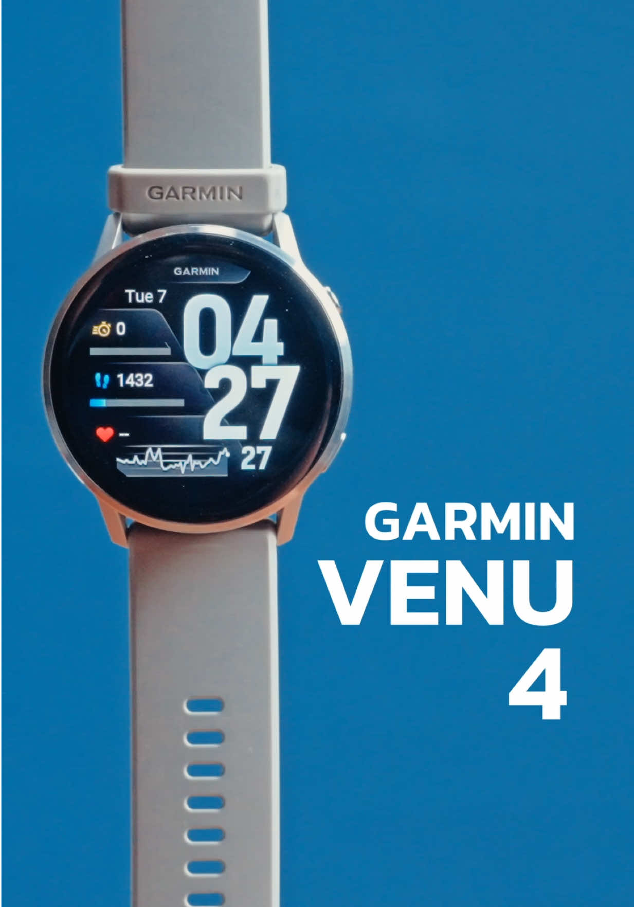 A serious fitness watch built for real life — from training runs to walking the dog to client meetings. The Garmin Venu 4 is the perfect blend of hardcore fitness tech + style.  #garminvenu4 #garminwatch #runningwatch #fitnesswatch 