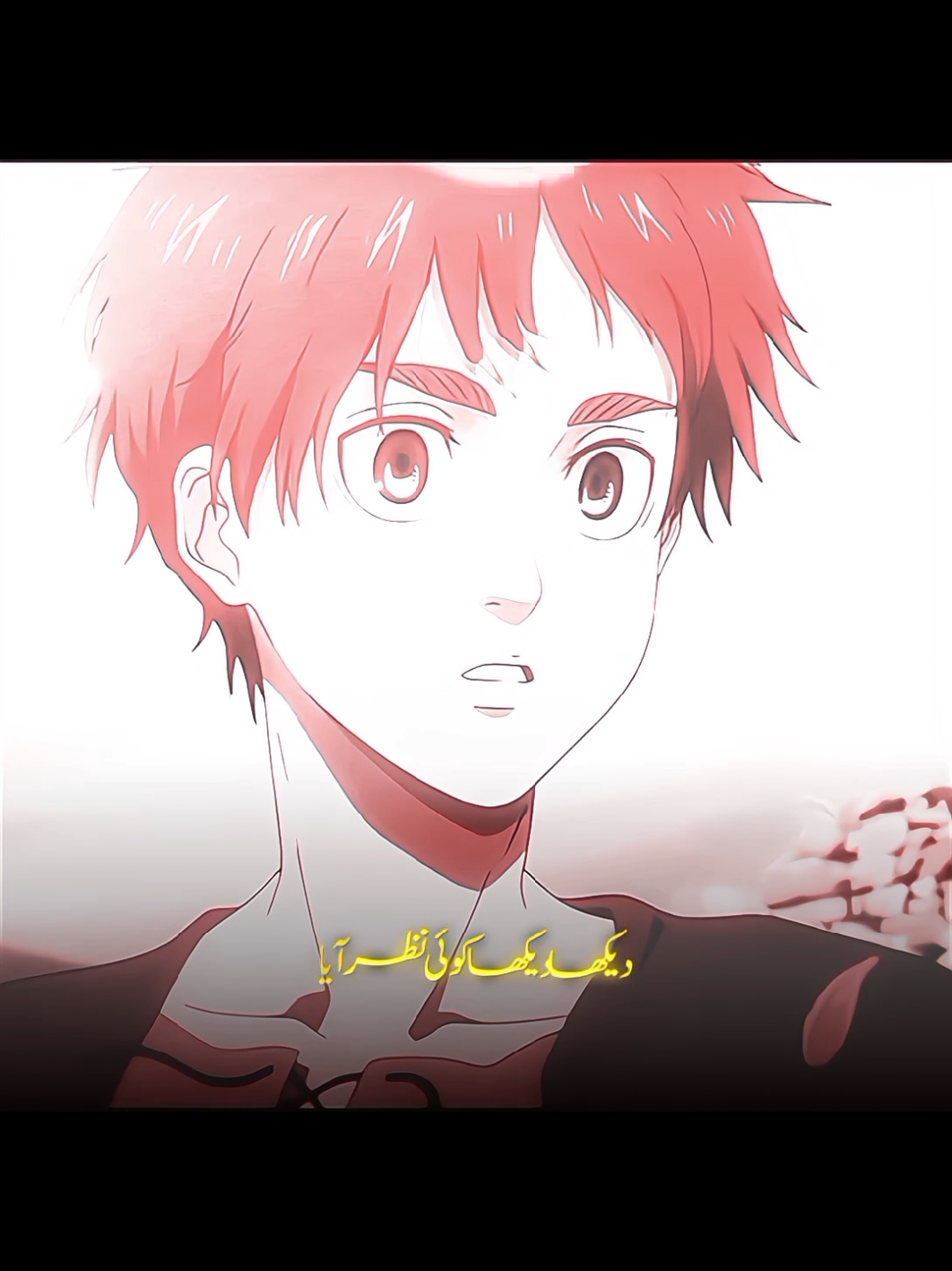 آئینے پر نظر پڑی ایک دوم ۔۔۔ 🥀 . . . #aot #anime  #fyp #viral #wolex_editz2 