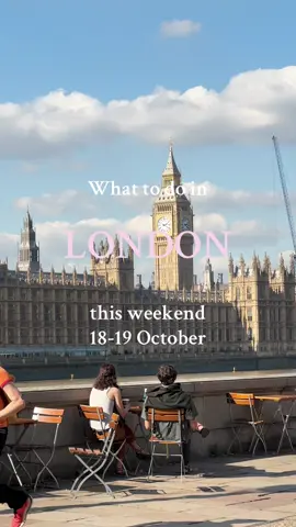 What to do in London this weekend - all the best events, pop ups and free activities for 19-19 October.  🇩🇪 Oktoberfest — from parties to special menus all across London.  😆 Comedy Club Launch - new improv comedy venue opening at Free Association in south London. Opening programme of local talent and special guests, along with new regular events. 16-19 October.  🧬 New Scientist Live - Excel London. Talks include naturalist Chris Packham, neuroscientist Dean Burnett, planetary scientist Hannah Sargeant and oceanographer Helen Czerski. 18-19 October.  🪴 Open gardens weekend - free access to normally paid-for gardens around the city. FREE, 18-19 October.  🧒 The Festival of the Girl - Islington hosts a the International Day of the Girl (11 October), event to inspire, engage and break down harmful gender stereotypes. 18-19 October.  👗 Catford Vintage Fair - at St Dunstan's College. Mid-century furniture, homeware, lighting, ceramics, textiles and furnishings, original posters and framed art, books, records and vintage fashion. 18-19 October.  📸 Jennie Baptiste - the photographer’s first major solo exhibition opens in the Terrace Rooms at Somerset House. 17 October-4 January.  🦒 Wildlife Photographer of the Year - my favourite annual exhibition returns to the Natural History Museum for its 60th incarnation. 17 October- 12 July. 🖼️ Affordable Art Fair - for five days in Battersea Park for five days of galleries, exhibitions, arty late openings and embroidery workshops. 15-19 October.  📚 Wimbledon BookFest - at venues around central Wimbledon, and continues into next week. 16-26 October.  🎶 Bloomsbury Festival - this year's theme is 'The Paths We Tread', across theatre, music, literature, art and science events. 17-19 October.  🎃 Halloween at Kew - spooky light trail through the gardens, with fire gardens, glowing pumpkins and an illuminated haunted wood. Pick between daylight, twilight and moonlight sessions. 17 October-2 November.  🎭 Lambeth Fringe - busy programme of shows, this weekend and into next week, spanning theatre and comedy. Until 25 October.  🎻 Classically Black - Kings Place for a day of live performances and panel discussions showcasing talents often overlooked in the industry. Saturday 18 October, 11am-7.30pm.  🚗 Waterloo Classics - owners of classic cars parking their vehicles on Lower Marsh in Waterloo. FREE, Saturday 18 October, 11.30am-2pm.  🪔 Diwali at Greenwich Peninsula - dance, music, food and creative workshops. The day culminates in an evening procession of drummers, dancers and an illuminated rickshaw — beneath a golden canopy of light. FREE, Saturday 18 October, 2pm-7pm.  🎵 Club Broadway - daytime party at Here at Outernet featuring live performances from musical theatre stars and drag performers. Saturday 18 October, 3.30pm-8pm.  🧀 Chiswick Cheese Market - 200+ different cheeses, chutneys, crackers, olives and other deliciousness. Sunday 19 October, 9.30am-3pm.  🚌 Transportfest - at London Bus Museum showing buses, taxis, military and emergency vehicles dating from different periods are on display, along with live music, a collector's market and family-friendly entertainment. Sunday 19 October, 10am-5pm.  🪁Horn Fair - free, family-friendly event dating back to the 13th century at Charlton House and Gardens. FREE, Sunday 19 October, 11am-3pm.  🏳️‍🌈 Black Lesbian Movement - activist Femi Otitoju,  researcher Sue Lemos and writer, film director and curator Veronica McKenzie talk at Queer Britain in King's Cross. Sunday 19 October, 2pm.  💃 An Evening of Joy - hosted by drag star Karla Bear at the Actors' Church in Covent Garden, featuring music celebrating female empowerment. Sunday 19 October, 7.30pm.  . . . #thingstodoinlondon #whattodolondon #freelondon #thisweekend #londonweekend 