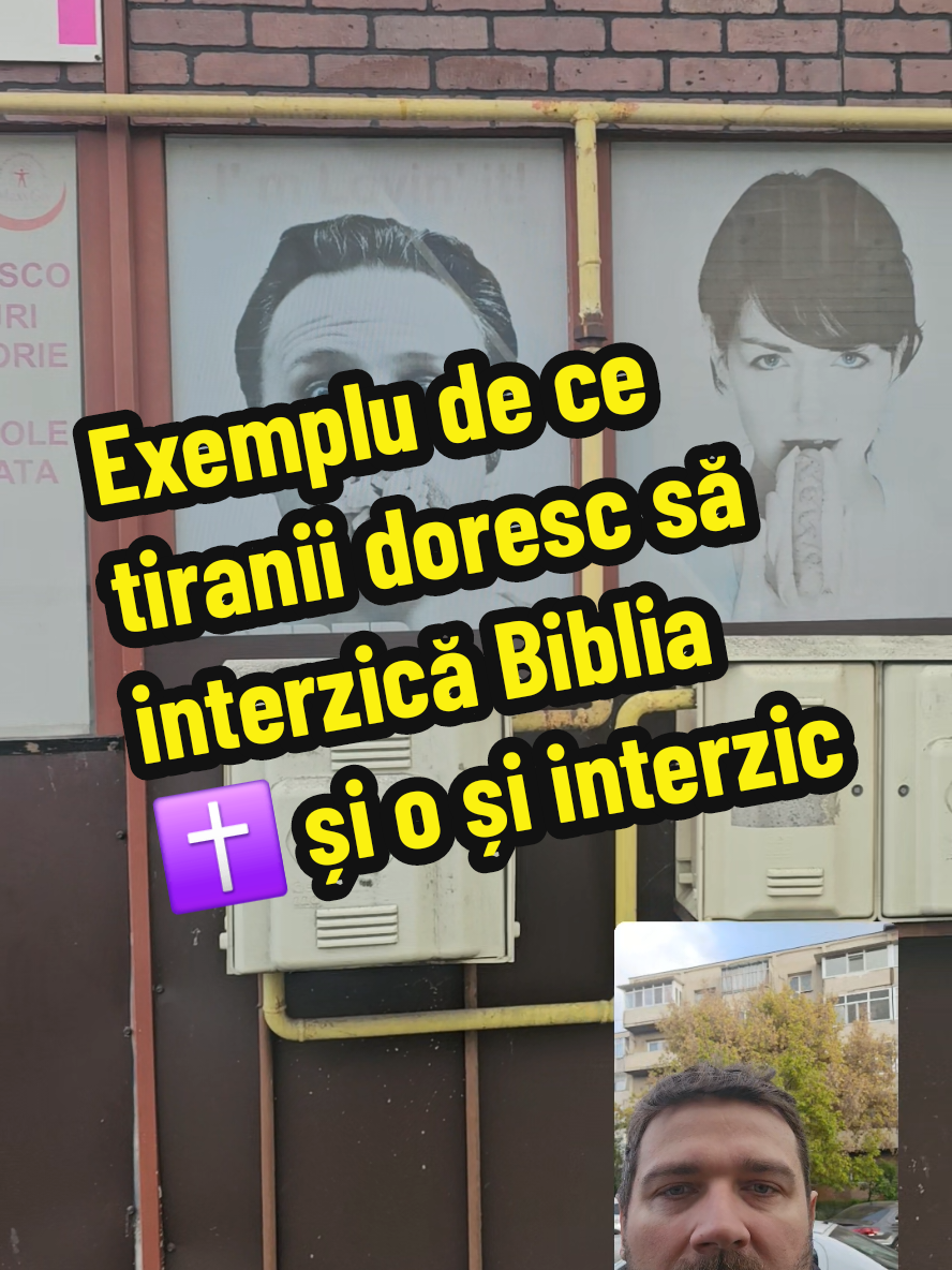 Exemplu de ce tiranii doresc să interzică Biblia ✝️ și o și interzic #Craiova #Marketing #Perversitate #Revelatii