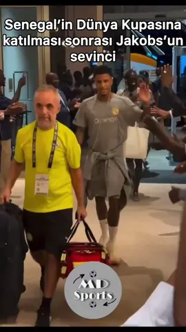 Senegal’in Dünya Kupasına katılması sonrası İsmail Jakobs’un mutluluğu. #sénégal #dünyakupası #ismailjakobs #galatasaray