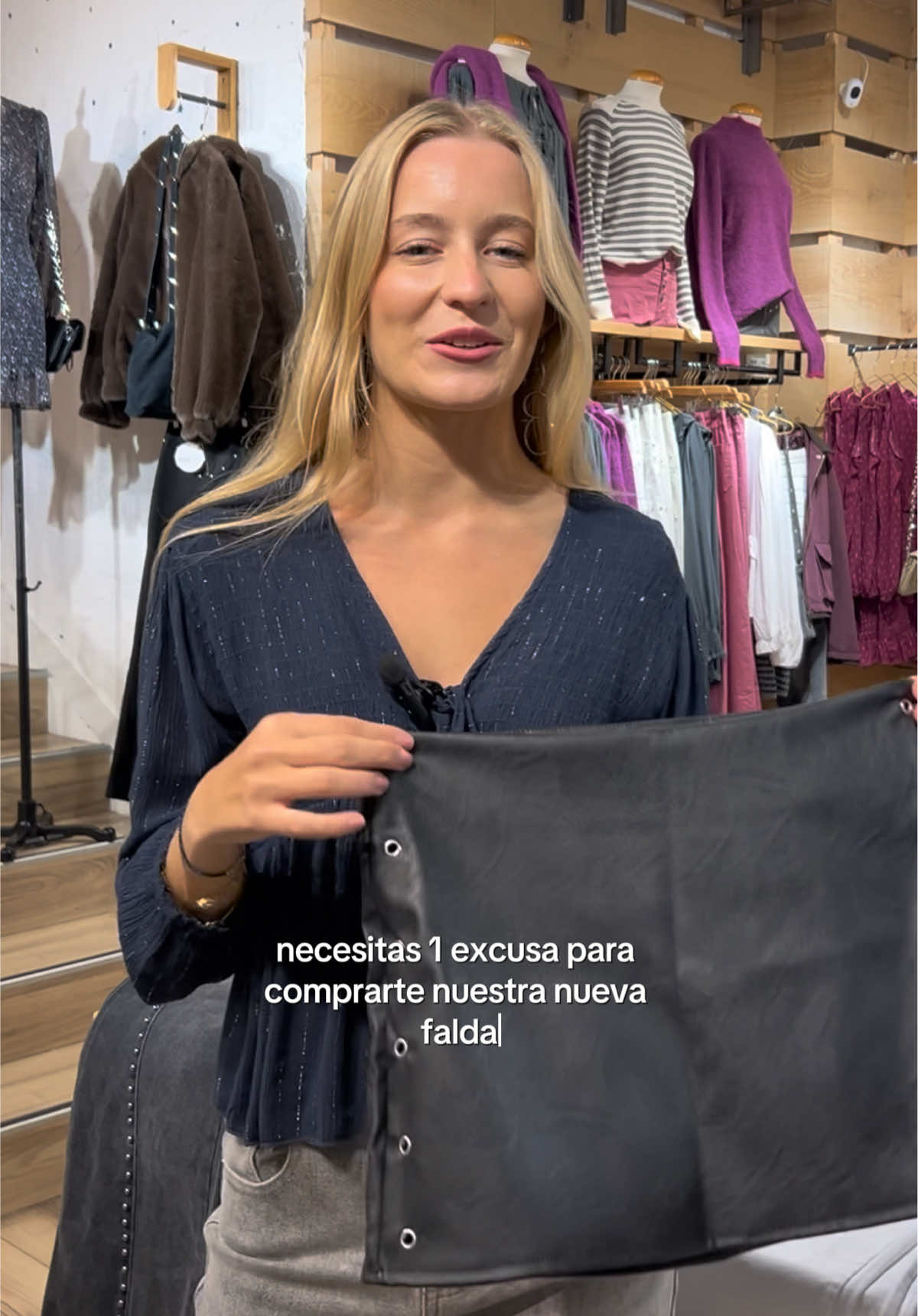 3 looks distintos con nuestra nueva falda de polipiel 🤩💙 #fyp #falda #paratiiiiiiiiiiiiiiiiiiiiiiiiiiiiiii #brookville 