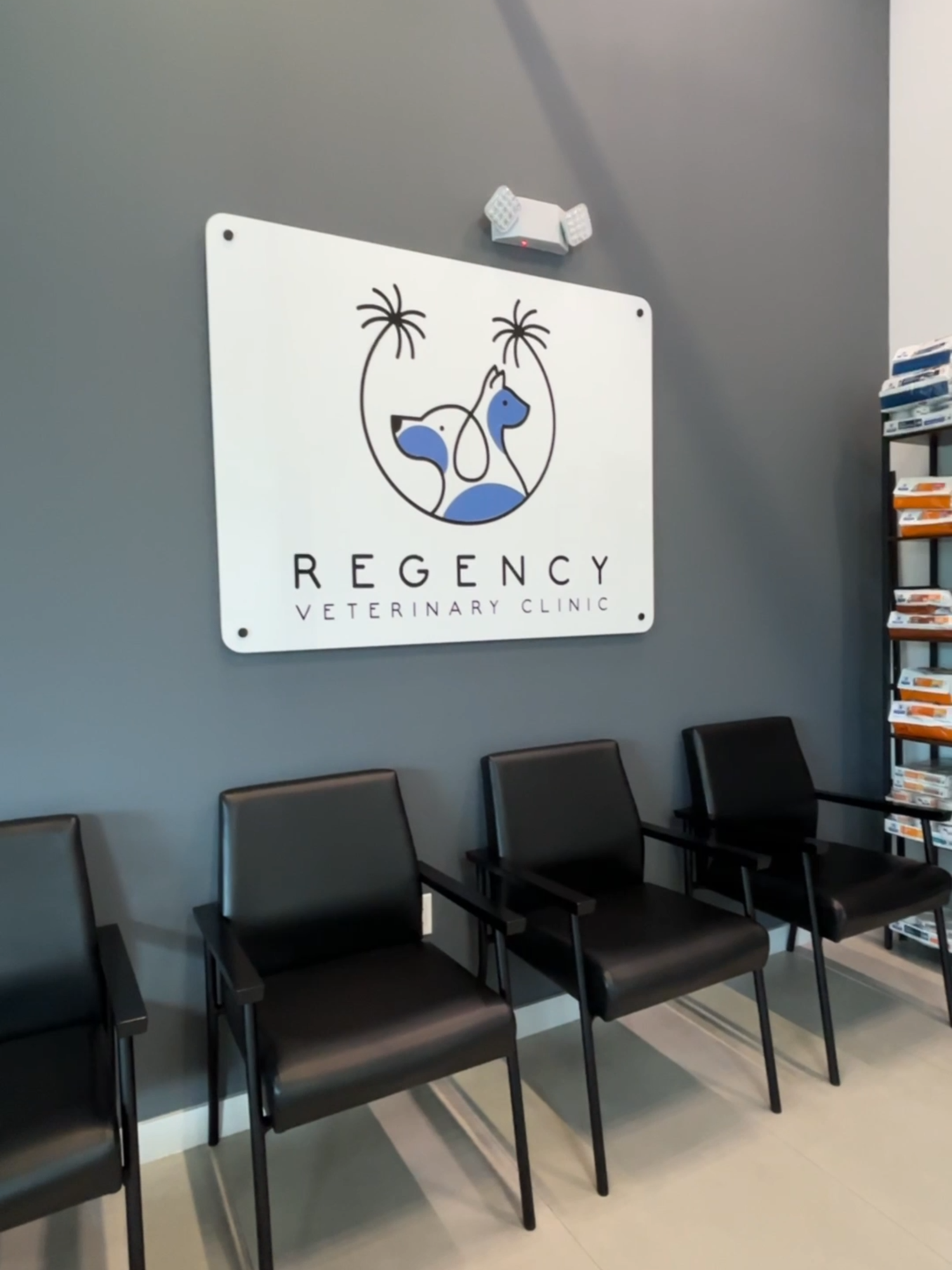 Welcome to Regency Veterinary Clinic, a long-time family practice in the heart of Boca Raton! We are committed to providing the gold standard when it comes to veterinary medicine and care. Our clean, well-maintained facility utilizes the ultimate technologies and advanced diagnostics to ensure your furry family members receive the best care possible. Our incredible team of experienced veterinarians and staff is here to serve you, offering a full range of services including wellness exams, surgeries, dentistry, and much more. We look forward to welcoming you and your dog or cat to the Regency Vet family. Please call 561-999-5551 to schedule your first appointment! ❤️