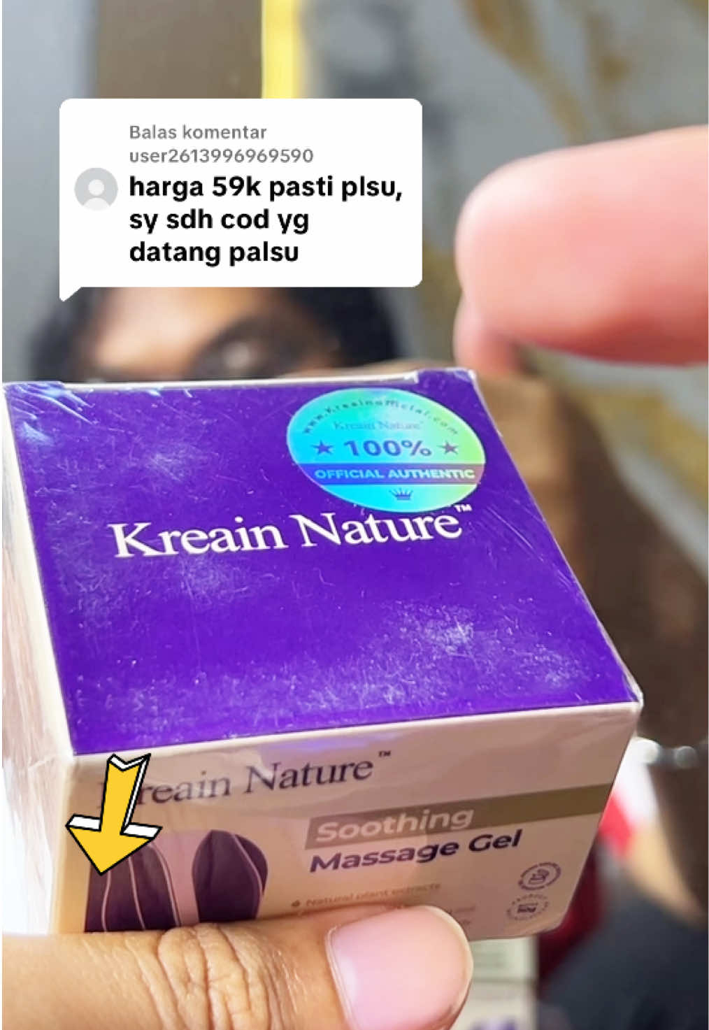 Membalas @user2613996969590 Harga murah❌ beli di live❌ ga mudah meresap❌ itu yg PALSU ka BETULL👍 beli yg asli hanya divideo ini #kreainnature #creamsendi #nyerisendi #gajiansale #promoguncang1111 
