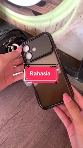 Ini rahasianya aku bongkar #caseip #caseiphone #sofcase #oval #mirror 