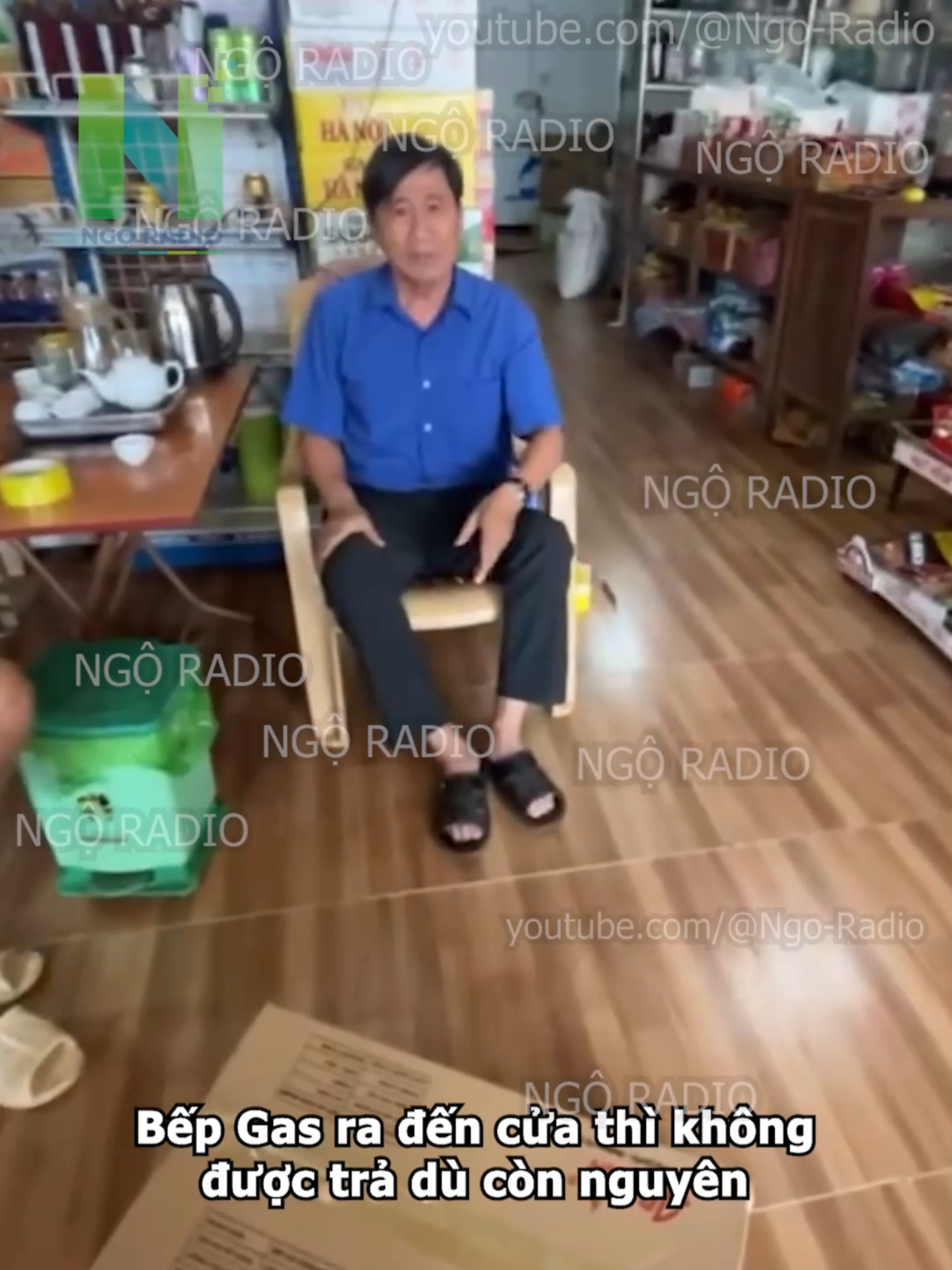 Bếp Gas ra đến cửa thì không được trả dù còn nguyên#viraltiktok #ngoradio #tintuc