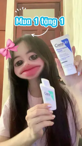 Kem dưỡng quốc dân cho da khô! CeraVe đang có điu 1 tặng 1, bôi tối nay, sáng mai da mướt mịn liền 😭  #crvvn #ceravepartner #hợptáccùngcerave #ceravevietnam #Tmyunbox 