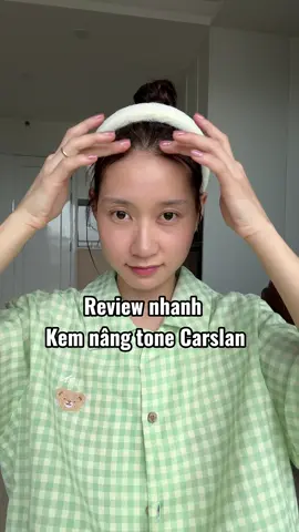 hôm nào lười cầu kì là quệt miếng kem nhanh gọn lẹeeee #carslan #kemnangtone 